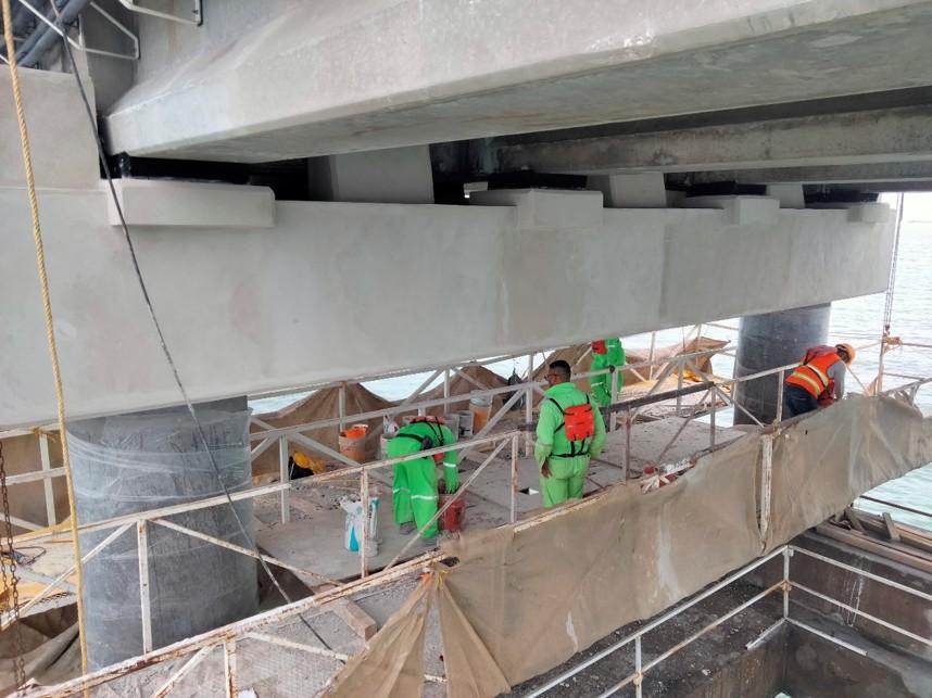 RECONSTRUCCIÓN DEL PUENTE NACIONAL DE CUOTA “EL ZACATAL”, fotografía 2